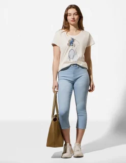 T-Shirt - Print - weiß