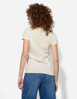 T-Shirt - Print - weiß