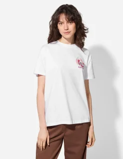 T-Shirt - Print - weiß
