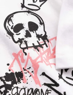 T-Shirt - Print - weiß