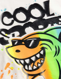 T-Shirt - Print - weiß