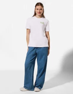 T-Shirt - Print - weiß