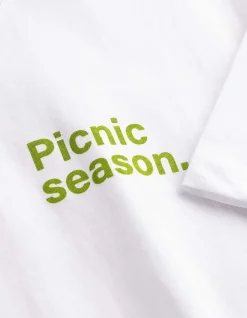T-Shirt - Print - weiß