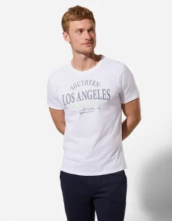 T-Shirt - Print - weiß