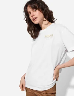 T-Shirt - Print - weiß