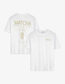 T-Shirt - Print - weiß