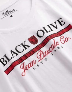 T-Shirt - Print - weiß