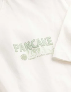 T-Shirt - Rückenprint - weiß