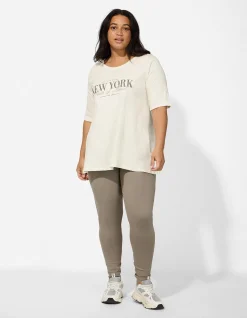 T-Shirt - Stickereien - weiß