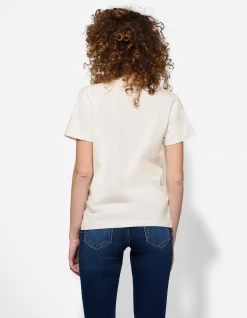 T-Shirt - Strasssteine - weiß