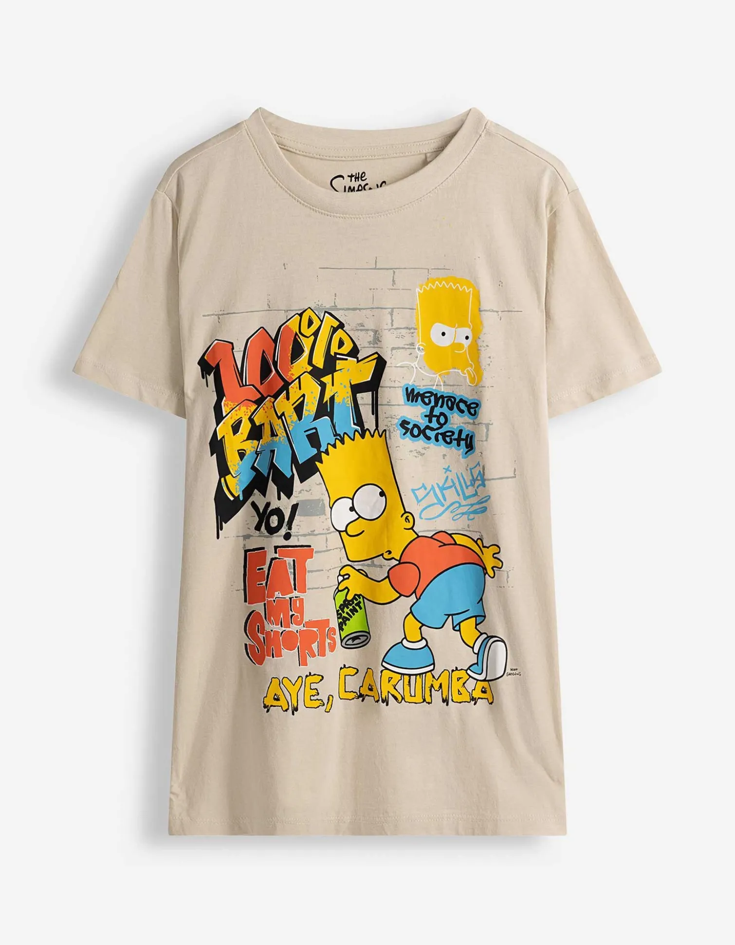 T-Shirt - The Simpsons - Beige