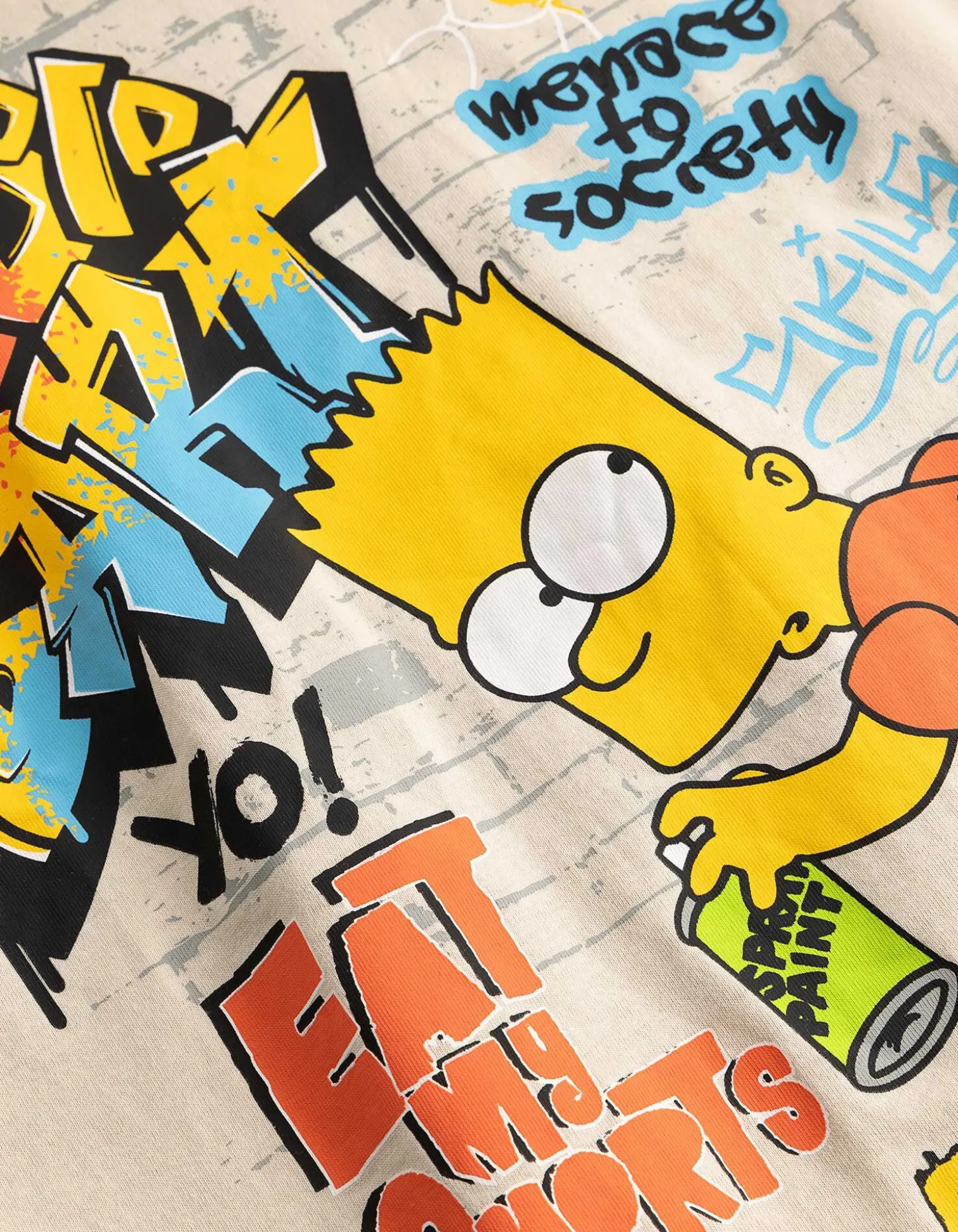 T-Shirt - The Simpsons - Beige