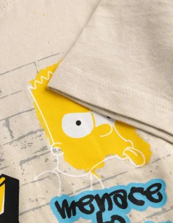 T-Shirt - The Simpsons - Beige