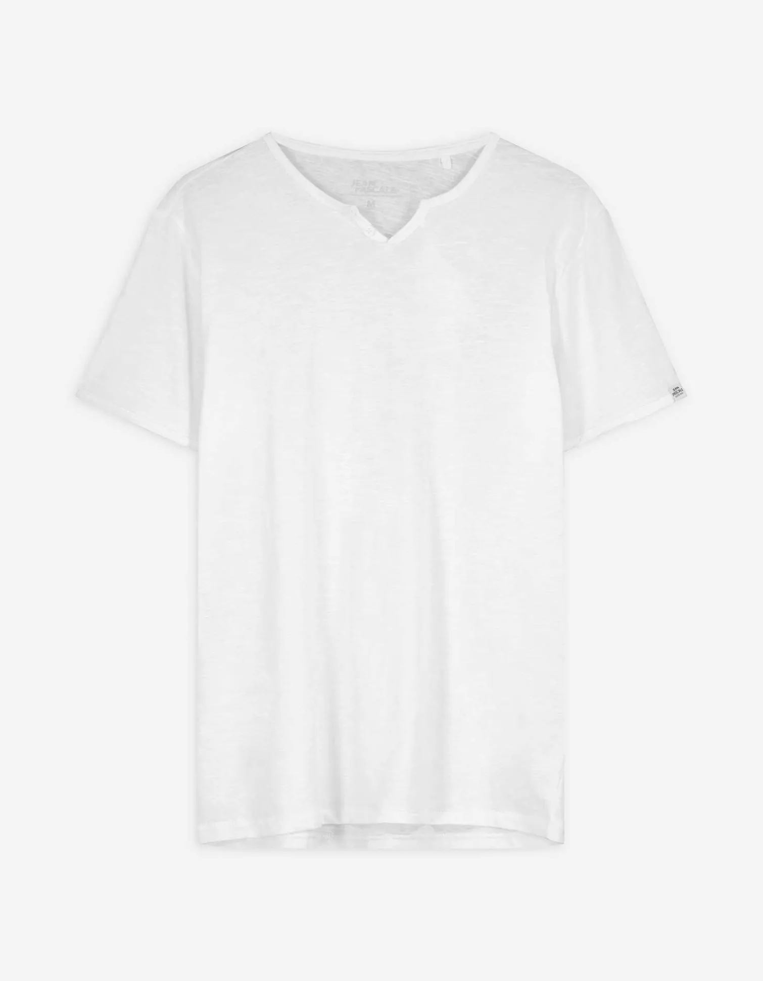 T-Shirt - T-Shirt-Ausschnitt - weiß