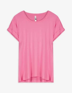 T-Shirt - Viskose-Mix - pink