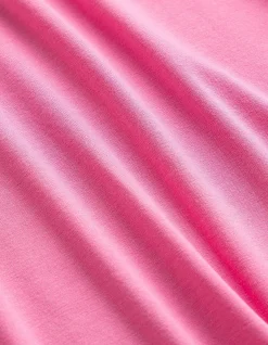 T-Shirt - Viskose-Mix - pink
