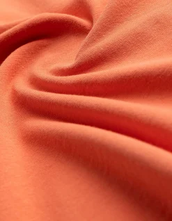 T-Shirt-Kleid - gerade geschnitten - hellrot