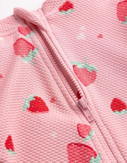 UV-Anzug - Allover-Print - rosa