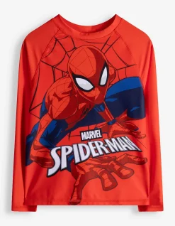 UV-Shirt - Spiderman - rot