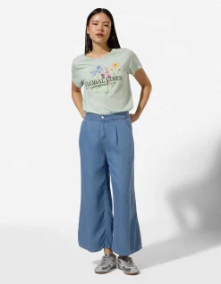 Wide Fit - hellblau